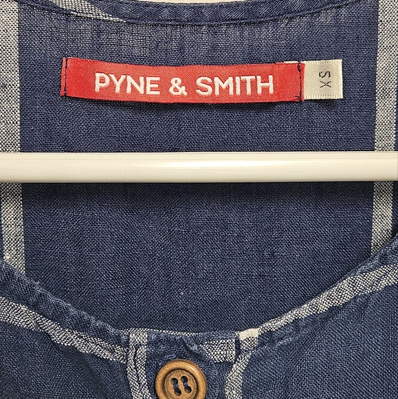 Pyne & Smith Blue Windowpane - Picture 3 of 3